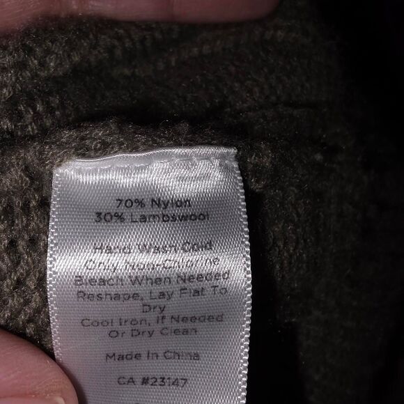 Talbots Petite SP Small Petite Olive Green Cardigan Sweater Knit - Picture 5 of 5